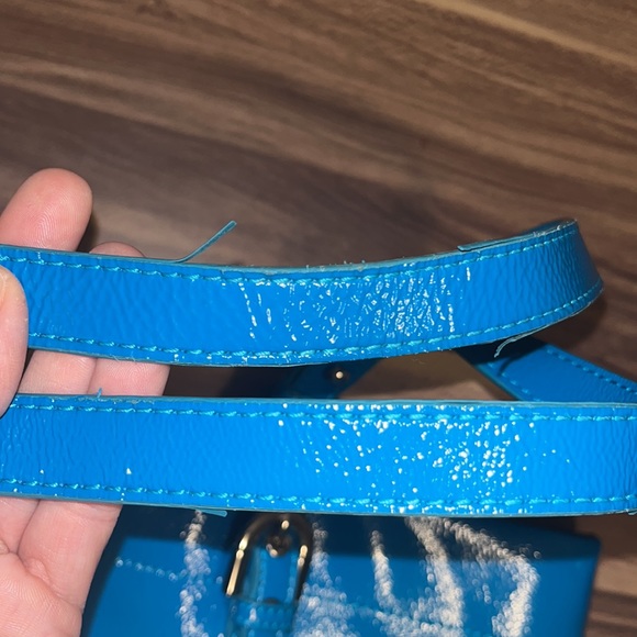 Badgely Mischka blue shoulder bag - Picture 10 of 16